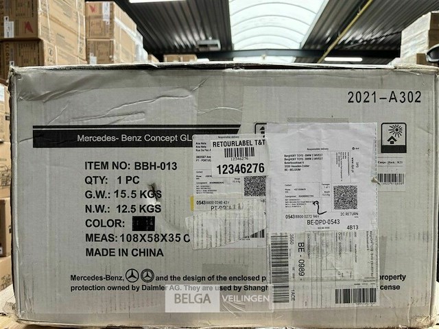 R/c licensed mercedes-benz glc coupe black - afbeelding 3 van  4