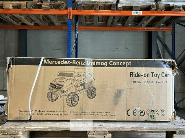 R/c licensed mercedes-benz unimog white - afbeelding 1 van  4