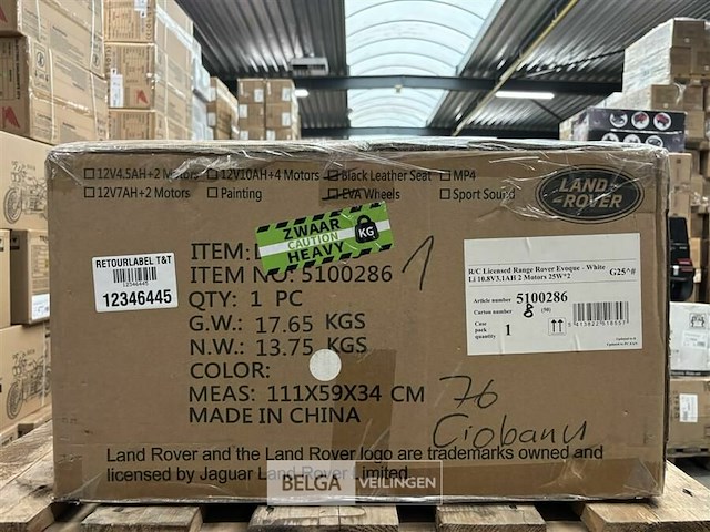 R/c licensed range rover evoque - white - afbeelding 3 van  4