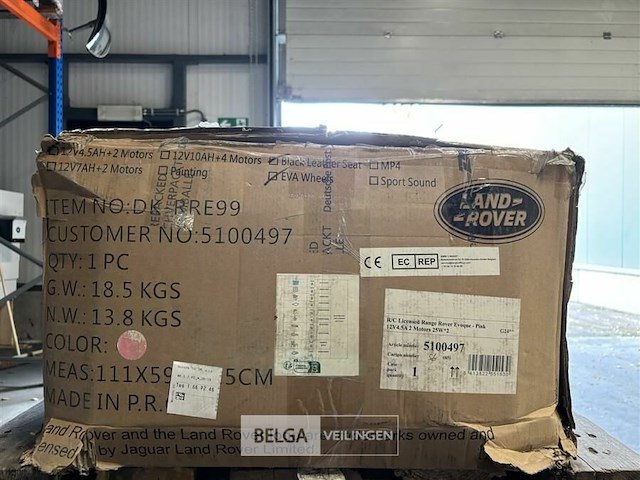 R/c licensed range rover evoque pink - afbeelding 3 van  4