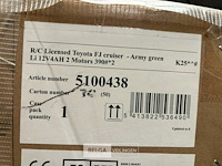 R/c licensed toyota fj cruiser - army green - afbeelding 4 van  4