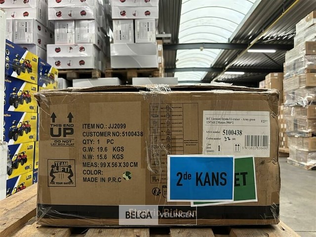 R/c licensed toyota fj cruiser army green - afbeelding 3 van  4