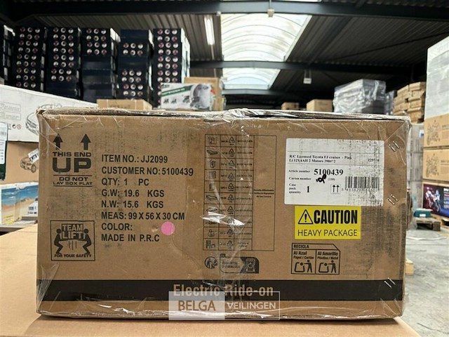 R/c licensed toyota fj cruiser pink - afbeelding 3 van  4
