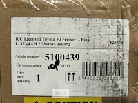 R/c licensed toyota fj cruiser pink - afbeelding 4 van  4