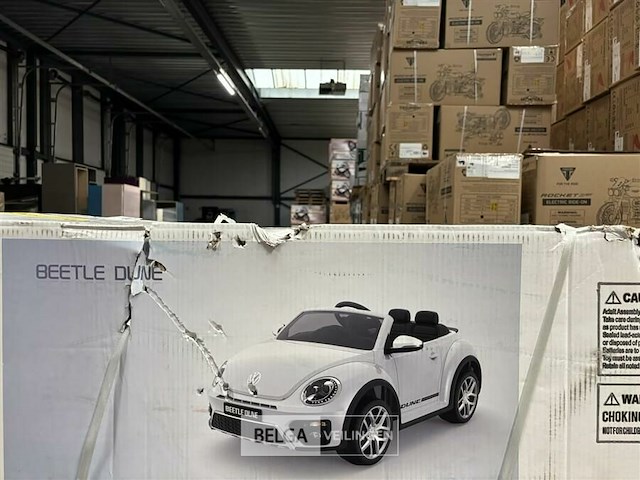 R/c licensed volkwagen beetle dune - white - afbeelding 2 van  6