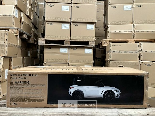 R/c mercedes benz amg cle 53 kids car - white - afbeelding 1 van  3