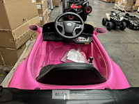 R/c ride on car porsche look - pink - afbeelding 6 van  9