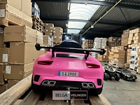 R/c ride on car porsche look - pink - afbeelding 7 van  9