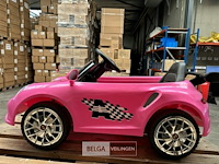R/c ride on car porsche look - pink - afbeelding 8 van  9