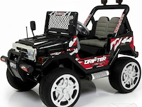R/c ride on jeep - black - afbeelding 1 van  4