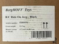 R/c ride on jeep - black - afbeelding 4 van  4