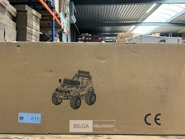 R/c ride on jeep - white - afbeelding 3 van  6