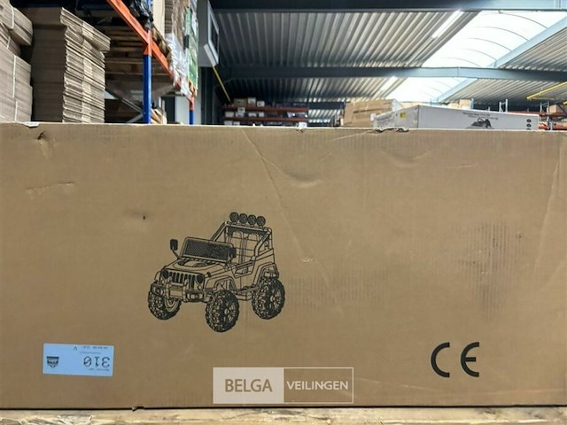 R/c ride on jeep - white - afbeelding 4 van  6
