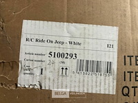R/c ride on jeep - white - afbeelding 6 van  6