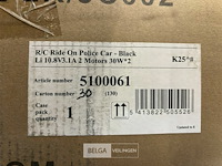 R/c ride on police car - black - afbeelding 5 van  5