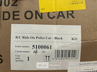 R/c ride on police car black - afbeelding 4 van  4
