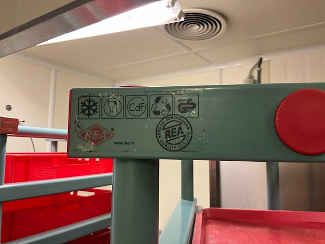 Rea verrijdbare kunststof stelling (3x) - afbeelding 2 van  2