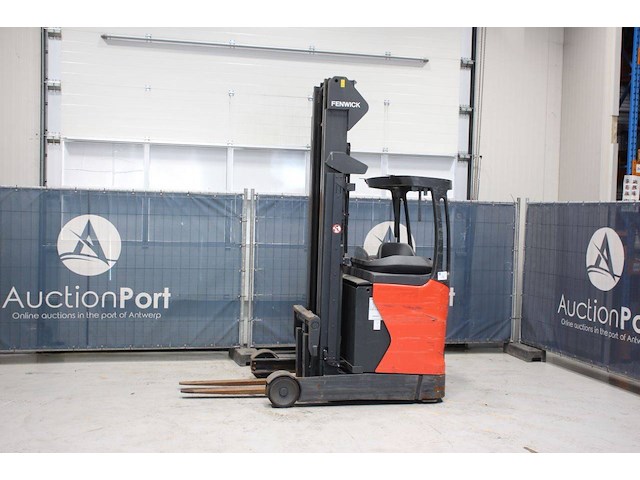 Reachtruck fenwick-linde r14-01 elektrisch 1400kg 2015 - afbeelding 1 van  1