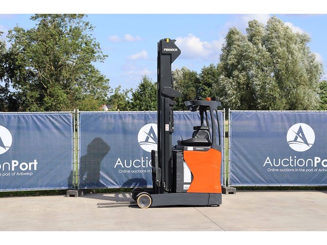 Reachtruck fenwick-linde r14-01 elektrisch 1400kg 8.1m 2020 - afbeelding 1 van  1