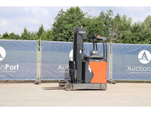 Reachtruck fenwick-linde r14-01 elektrisch 1400kg 8.6m 2021 - afbeelding 1 van  1