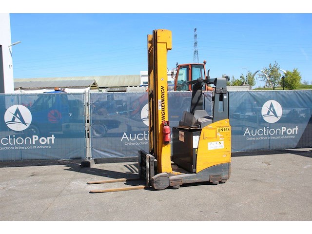 Reachtruck jungheinrich etv 214 elektrisch 1400kg 7.7m 2006 - afbeelding 1 van  1
