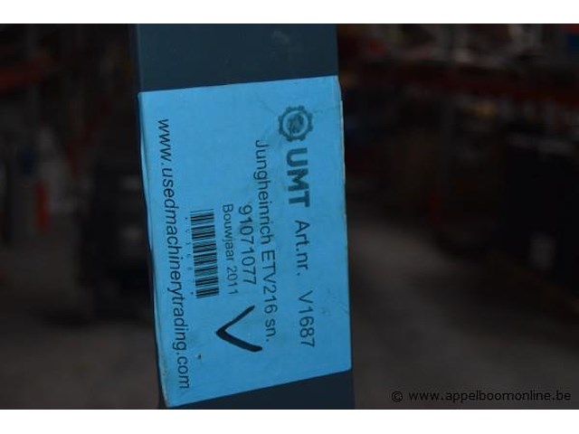 Reachtruck, jungheinrich, etv216, bouwjaar 2011, werking niet gekend - afbeelding 3 van  3