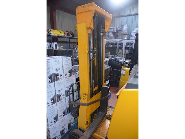 Reachtruck jungheinrich serienummer onbekend met lader , 2 vorktanden heftruck - afbeelding 3 van  17