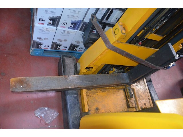 Reachtruck jungheinrich serienummer onbekend met lader , 2 vorktanden heftruck - afbeelding 5 van  17