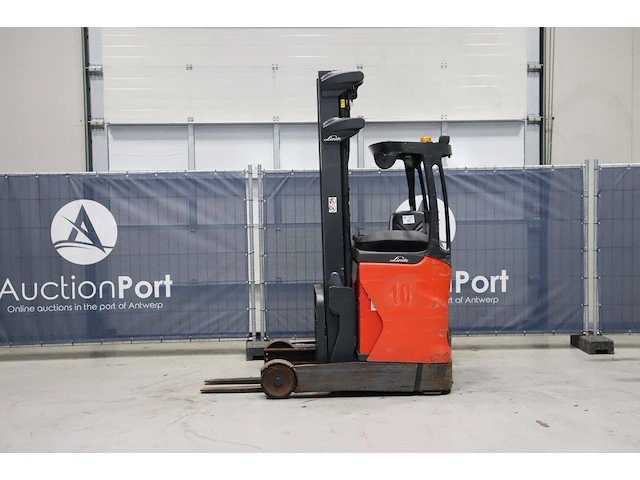 Reachtruck linde r10b-01 elektrisch 1000kg 7.8m 2017 - afbeelding 1 van  1