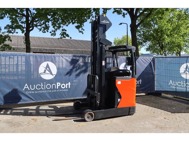 Reachtruck linde r14-01 elektrisch 1400kg 2017 - afbeelding 1 van  1