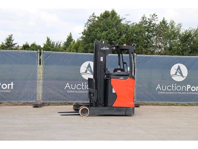 Reachtruck linde r14-01 elektrisch 1400kg 8.6m 2015 - afbeelding 1 van  1