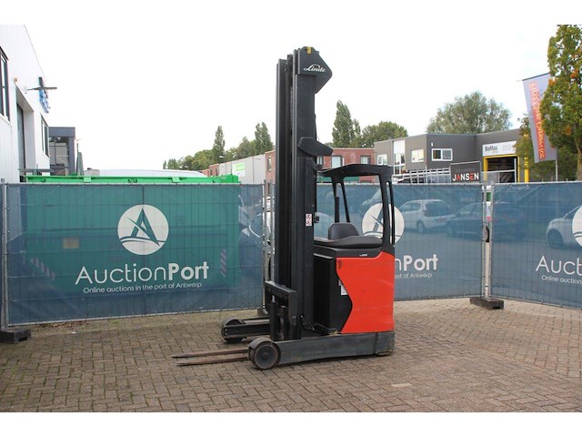 Reachtruck linde r14-01 elektrisch 1400kg 8.6m 2016 - afbeelding 1 van  1