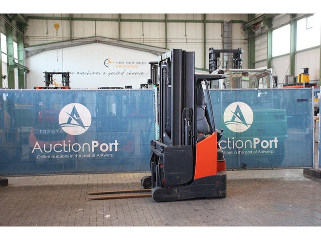 Reachtruck linde r14x-03 elektrisch 1400kg 6.1m 2014 - afbeelding 1 van  1