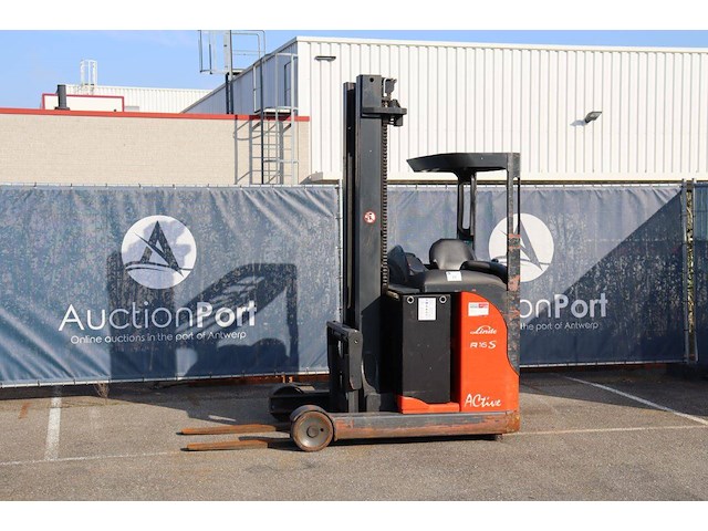 Reachtruck linde r16s elektrisch 1600kg - afbeelding 1 van  1