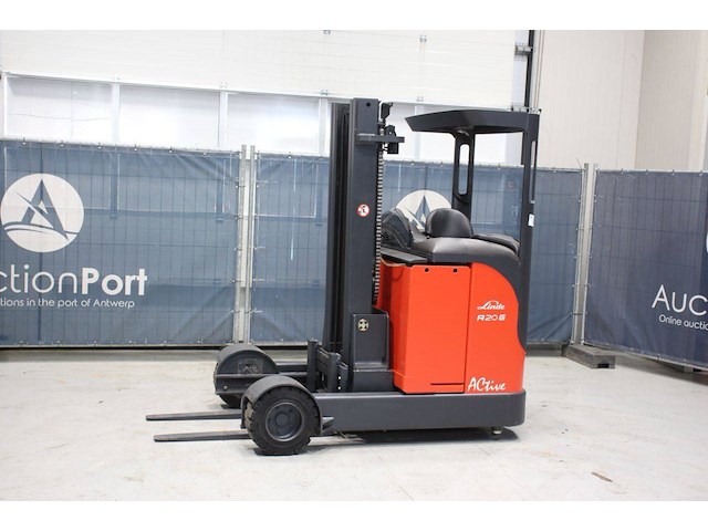 Reachtruck linde r20g-03 elektrisch 2000kg 2010 - afbeelding 1 van  1