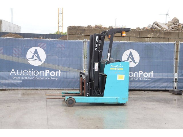 Reachtruck sumitomo 61fbr15wxii elektrisch 1500kg 4.52m 2019 - afbeelding 1 van  1