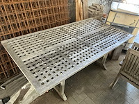 Real teak 6-delige tuinset - afbeelding 3 van  6