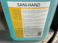 Realco sani-hand bidon ontsmettingsmiddel (6x) - afbeelding 3 van  4