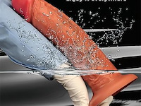 Realistische siliconen dildo (33 cm) - afbeelding 4 van  4