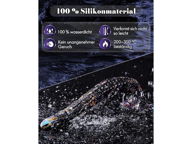 Realistische siliconen dildo (33 cm) - afbeelding 5 van  5