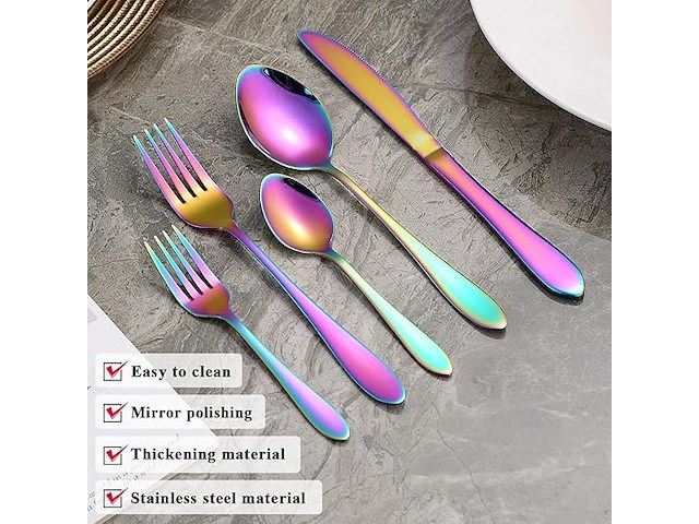 Reanea bestekset (30-delig) - afbeelding 4 van  4