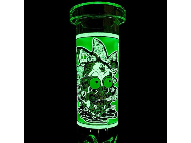 Reanice glazen waterbong 14,5 mm - afbeelding 3 van  4