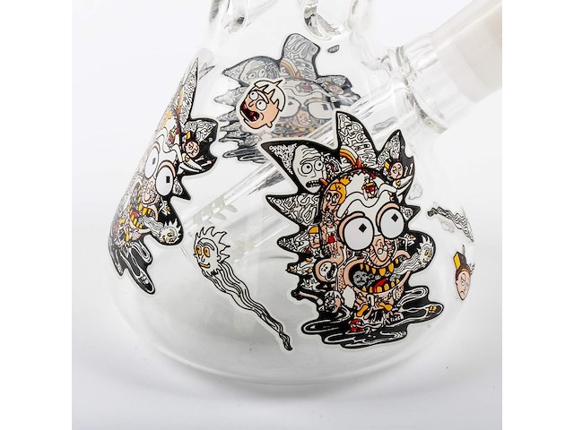 Reanice glazen waterbong 14,5 mm - afbeelding 4 van  4