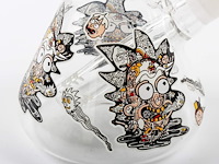 Reanice glazen waterbong 14,5 mm - afbeelding 4 van  4