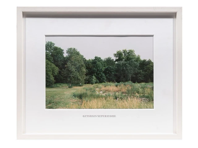 Rebecca wilton (1979), three landscapes (neperstorf - christinenfeld - neues herrenhaus), 2010, c-print, n° 2/5 21.5 x 28.5 cm. (8.46 x 11.22 in.), frame: 27 x 33.5 cm. (10.63 x 13.18 in.) - afbeelding 5 van  9