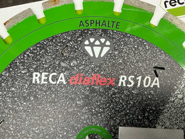 Reca diaflex rs10a asfalt diamant schijf (2x) - afbeelding 2 van  3