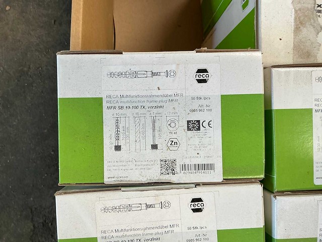 Reca mfr sb10-100tx partij slagpluggen - afbeelding 2 van  4