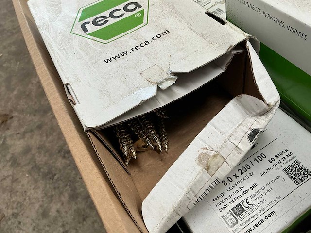 Reca rapid komprex s-22 8x200x100 snelboorschroeven (850x) - afbeelding 4 van  4