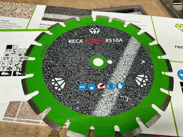 Recalcitrant diaflex rs10a zaagblad - afbeelding 1 van  4
