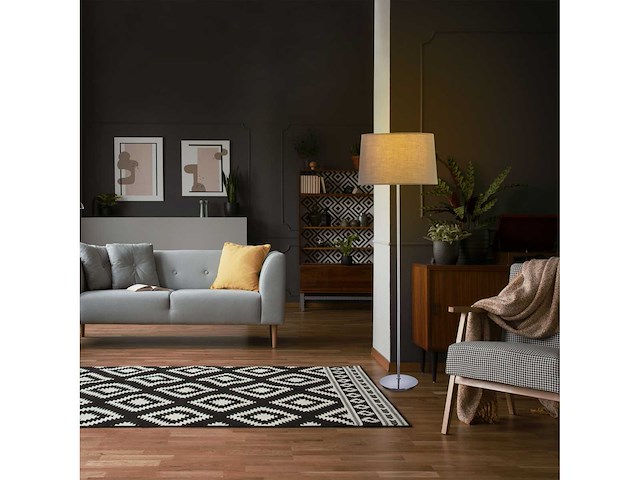Rechte lamp met lampenkap - afbeelding 1 van  4